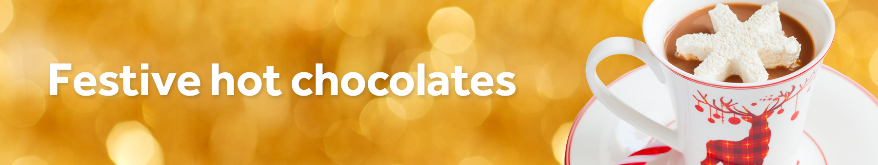 festive hot chocolates